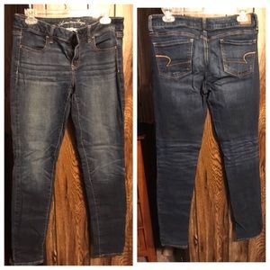 American eagle super stretch jeggings po